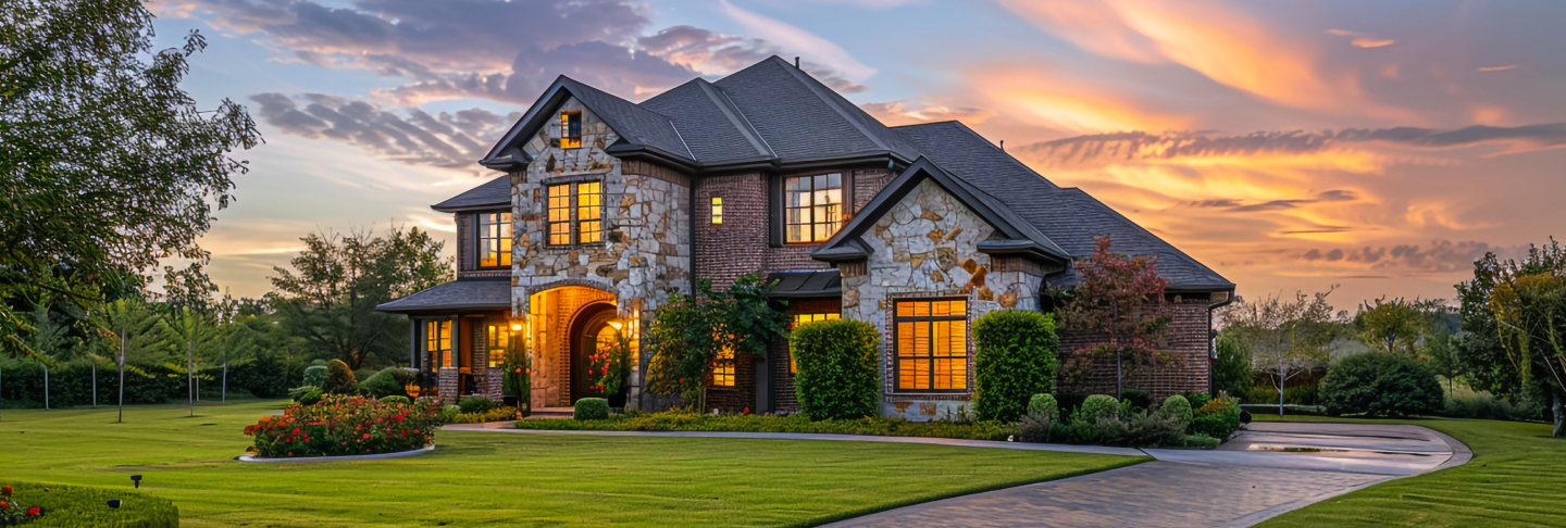 Beautiful home exterior